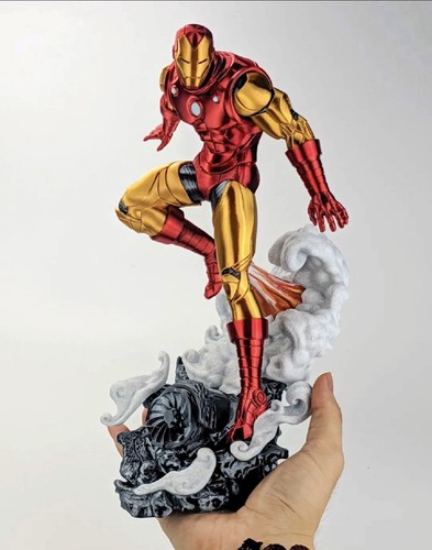 Printed marvel iron man - printed,
