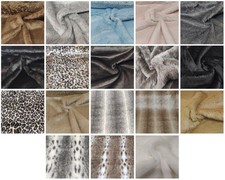 Luxury Faux Fur Fabric - Multiple Lengths & Colours - AC 435