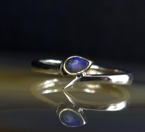 Silver 925 opal 0mm drop - opal,