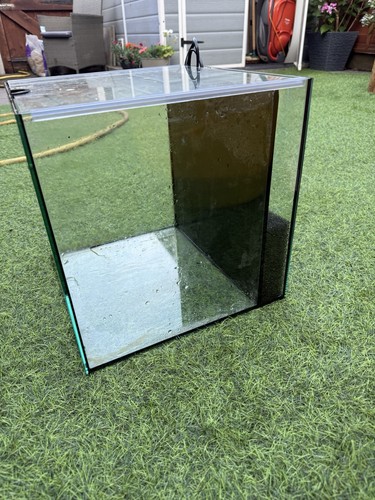 Glass cube aquarium - glass,