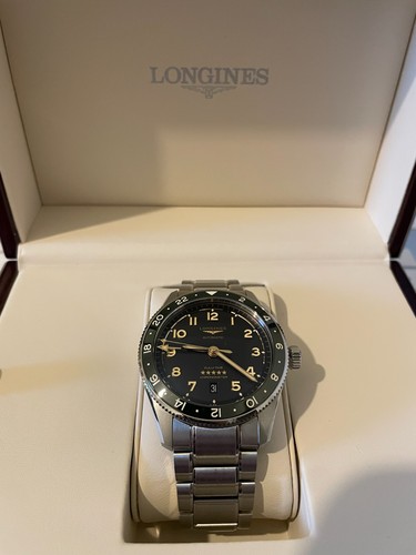 Longines spirit green - green, bezel