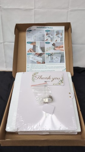 Wedding card box with lock - box,