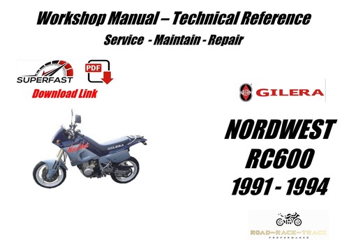 Gilera nordwest rc600 service - rc600,
