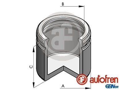 Piston brake caliper autofren - piston,,