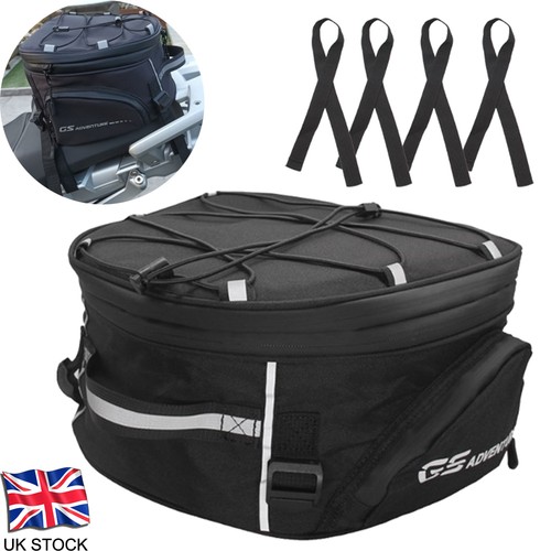 Motorcycle helmet tail bag - motorcycle,