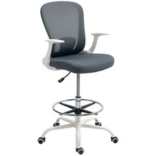 HOMCOM Mesh Draughtsman Chair