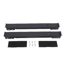 1 Pair Black 24 Wheel Extendable Appliance Slider Heavy Duty Dolly