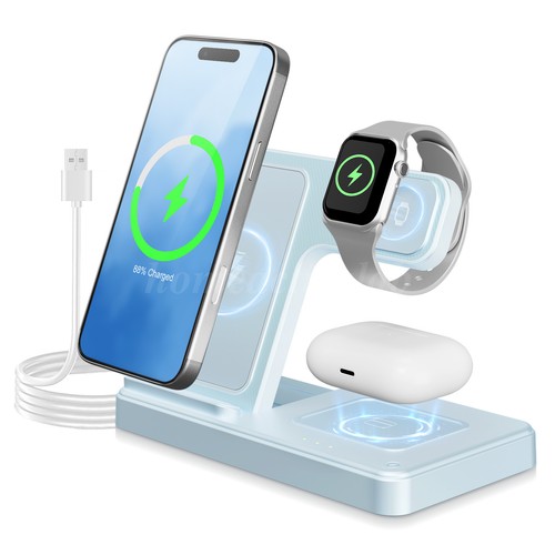 3in1 fast wireless charger - 3in1,