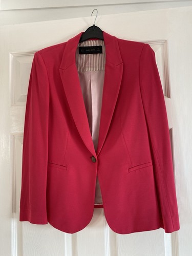 Zara coral pink blazer - pink, /
