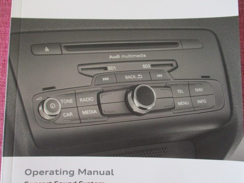 Audi concert sat nav - nav, /