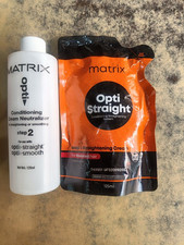 Matrix Opti Straight Hair Straightening Cream 125 ML + 125 ML Neutralizer Combo