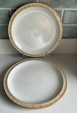 2x  Denby Caramel Stripes