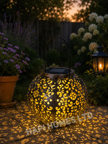 Moroccan solar lantern - moroccan,