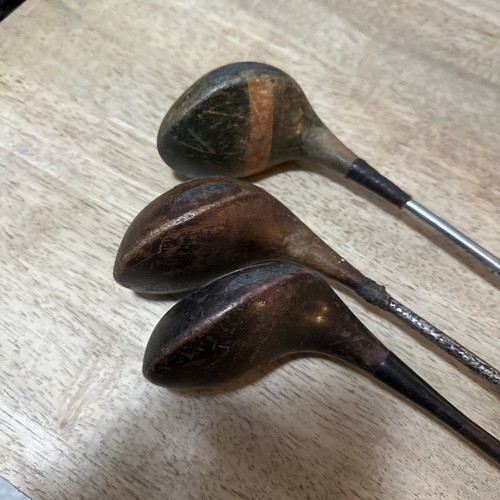 Vintage golf clubs - golf,