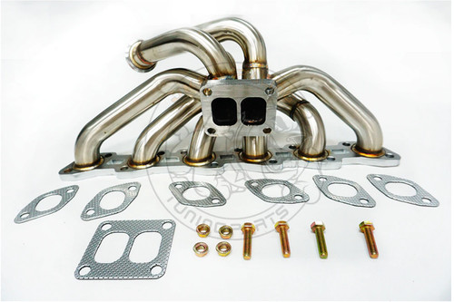 Twin scroll turbo manifold - t4,
