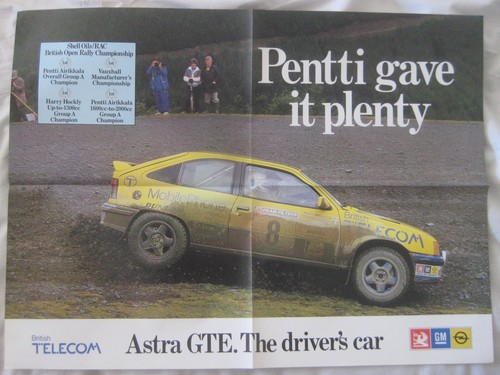 Vauxhall astra gte rally - vauxhall,