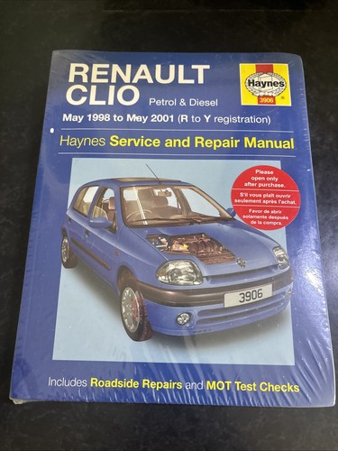 Renault clio haynes - haynes, 1998-2001