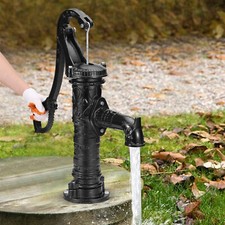 VEVOR Garden Hand Water Pump Well Farm Irrigation Yard Water Feature Cast Iron