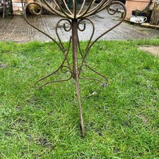 Vintage Ornate Metal Plant