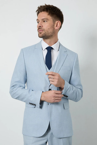 Burton light blue suit - light,