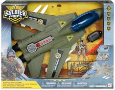 Soldier Force Stealth Battle Wing Jet Playset with Lights & Sounds