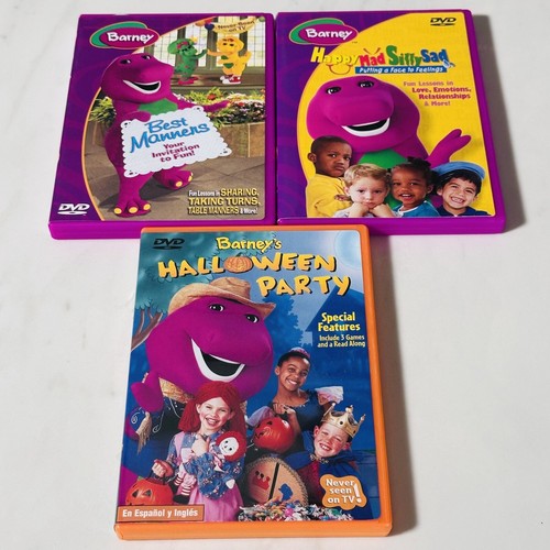 Barney dvd lot 3 - of,