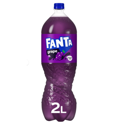Fanta grape flavoured soft - flavoured,