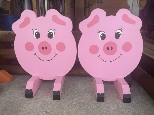 Brand new pair 58cm - 58cm, pig