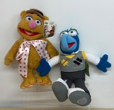 Disney Store: The Muppets - Fozzie Bear & Gonzo soft plush toys **Brand New**