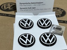 Volkswagen ID VW Dynamic Wheel Center Caps 60mm Genuine New OEM Parts