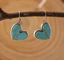 Little Heart Turquoise Silver