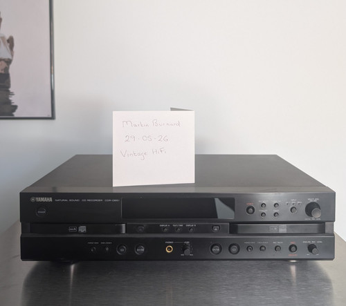 Yamaha cdr d651 twin deck - cdr-d651,