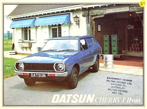 284795 datsun cherry - 284795), van