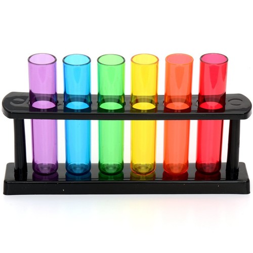 Test tube shooters with - test, lab