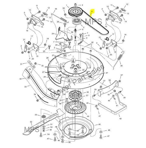 Cutter belt deck murray - 30",