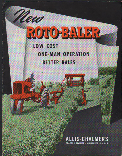Allis chalmers roto baler - allis-chalmers, "roto-baler"