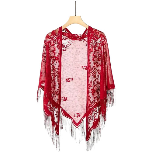 Polyester triangle scarf lace - triangle,