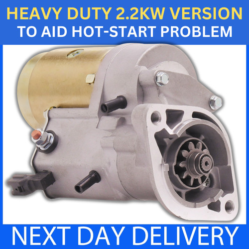Heavy duty starter motor fits - heavy,