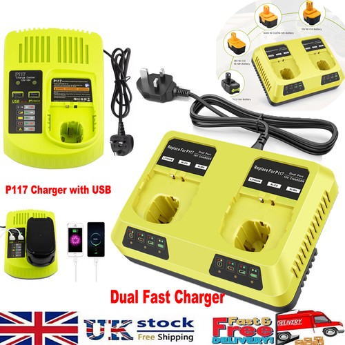Dual charger for - for, ryobi