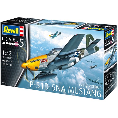 Revell 51d 5na mustang - p-51d-5na,