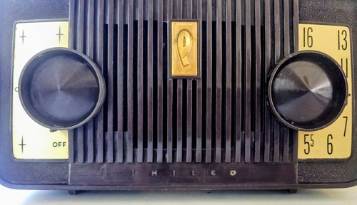 1954 philco tube radio - 1954,