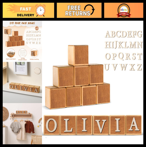 Custom wooden name sign 8 - wooden,