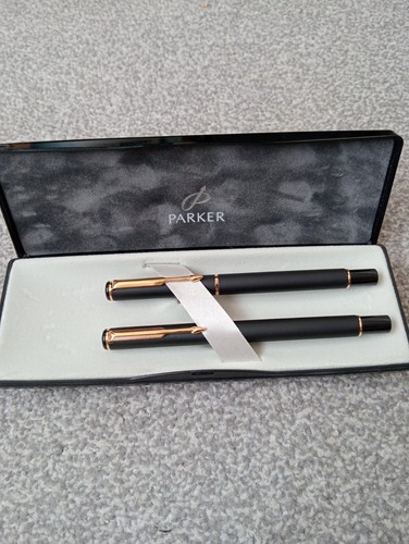 Parker rialto fountain pen and - pen,