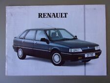 RENAULT RANGE orig 1989 UK Mkt