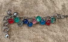 Swatch Bijoux funky glass beaded bracelet. Excellent condition. Original box