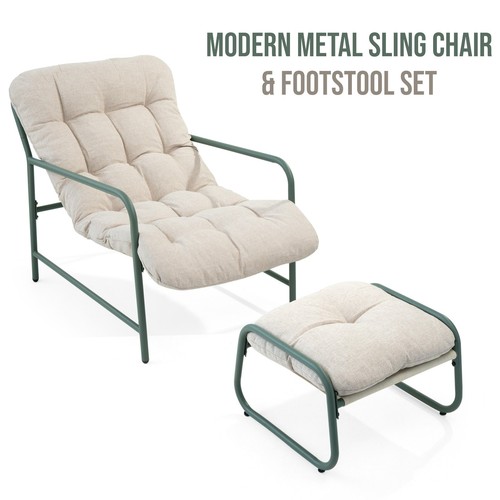 Sling garden chair - garden,