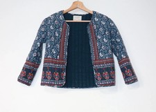 Girls ZARA Quilted Blue Floral