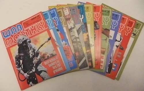 War monthly magazine - war, issues