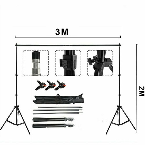 Backdrop stand kit studio - backdrop,