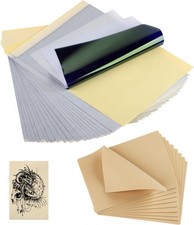 STIGMA 10Pcs Tattoo Practice Skin and 20Pcs Tattoo Transfer Paper Fake Skin Tatt